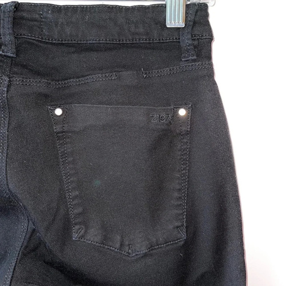 Zara Basic Z1975 Black Low Rise Frayed Ankle Skinny Jeans 4 Women’s - Picture 7 of 9